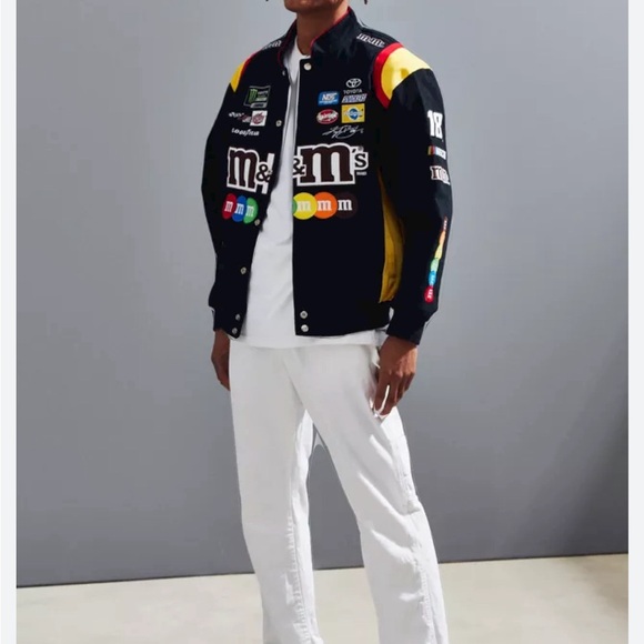 NASCAR racing leather jacket L send offers! - Picture 3 of 14